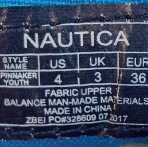 NAUTICA SPINNAKER DECK SHOES - Picture 6 of 9